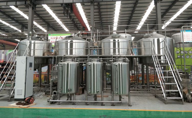 5000L Industrial Beer Equipment Brewhouse